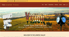 Desktop Screenshot of lompocvision.com